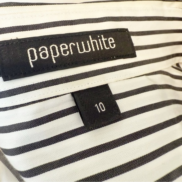 Paperwhite Striped Button Down Shirt 10 - Picture 6 of 8